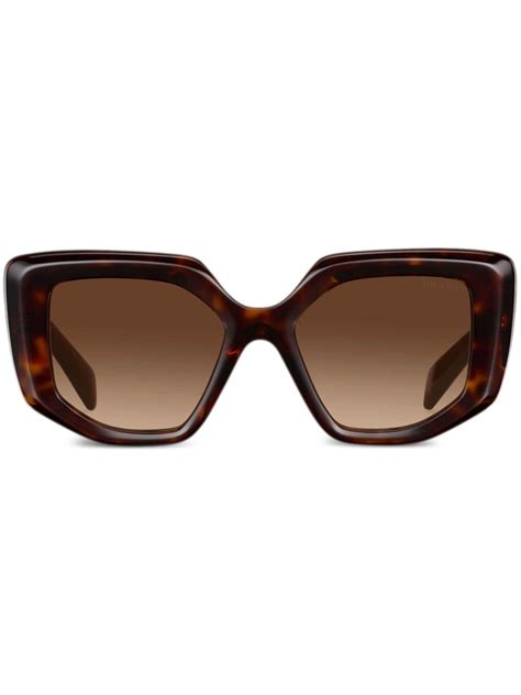 prada sunglasses oversized|Altro.